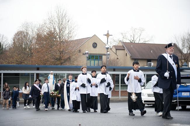 Immaculate Conception procession 120924